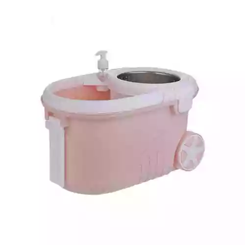 سطل و زمین شوی شایلین سبد استیل مدل BS-1020