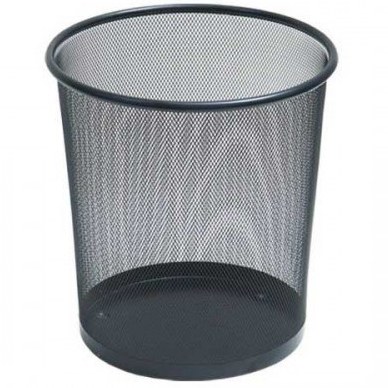 سطل کاغذ توری فلزی کوچک