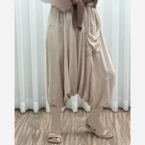 شلوار تبتی نخی قواره آزاد فری سایز جنس نخ ململ شلوار تبتی نخی قواره آزاد فری سایز جنس نخ ململ