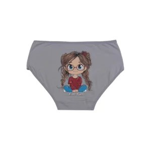 شورت اسلیپ زنانه نخی چاپی طرح دختر بچه بانوسایز 2XL