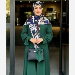 روسری نخ طرح شایلی هندسی کاربردی