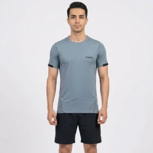 تیشرت ورزشی مردانه مدل CROSSFIT جنس فلامنت سوزنی کد 11575