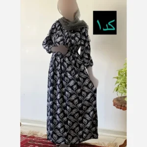 ساحلی نخی طرح دار خنک و تابستانه فری سایز