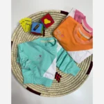 کراپ پاییزه دخترانه بچگانه لش قواره دار سایز 4 تا 14 سال