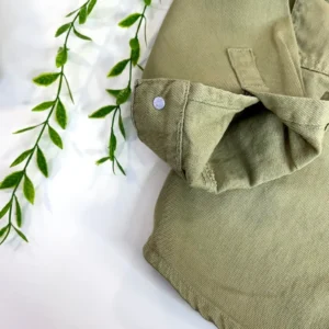 کت جین اسپرت دختر و پسر سبز رنگ